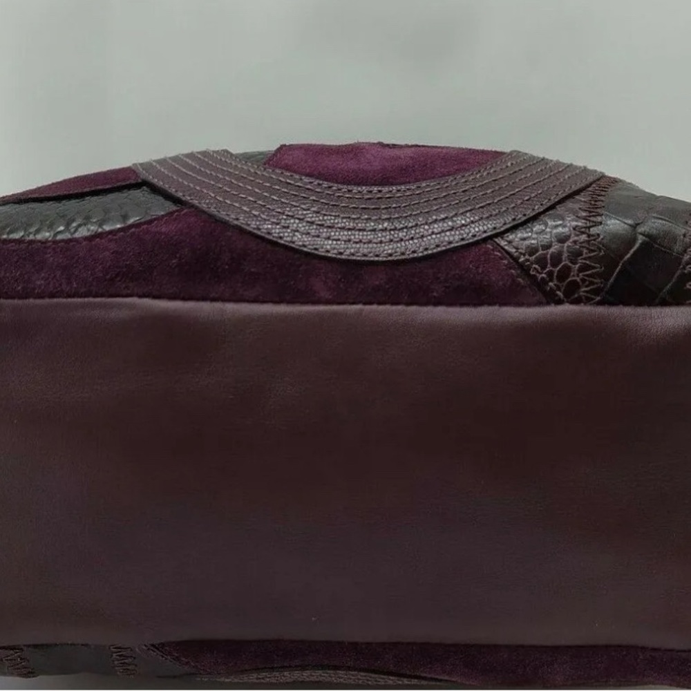 Coach Brooke  RARE Authentic
Patchwork Bag - Plum - Picture 8 of 12